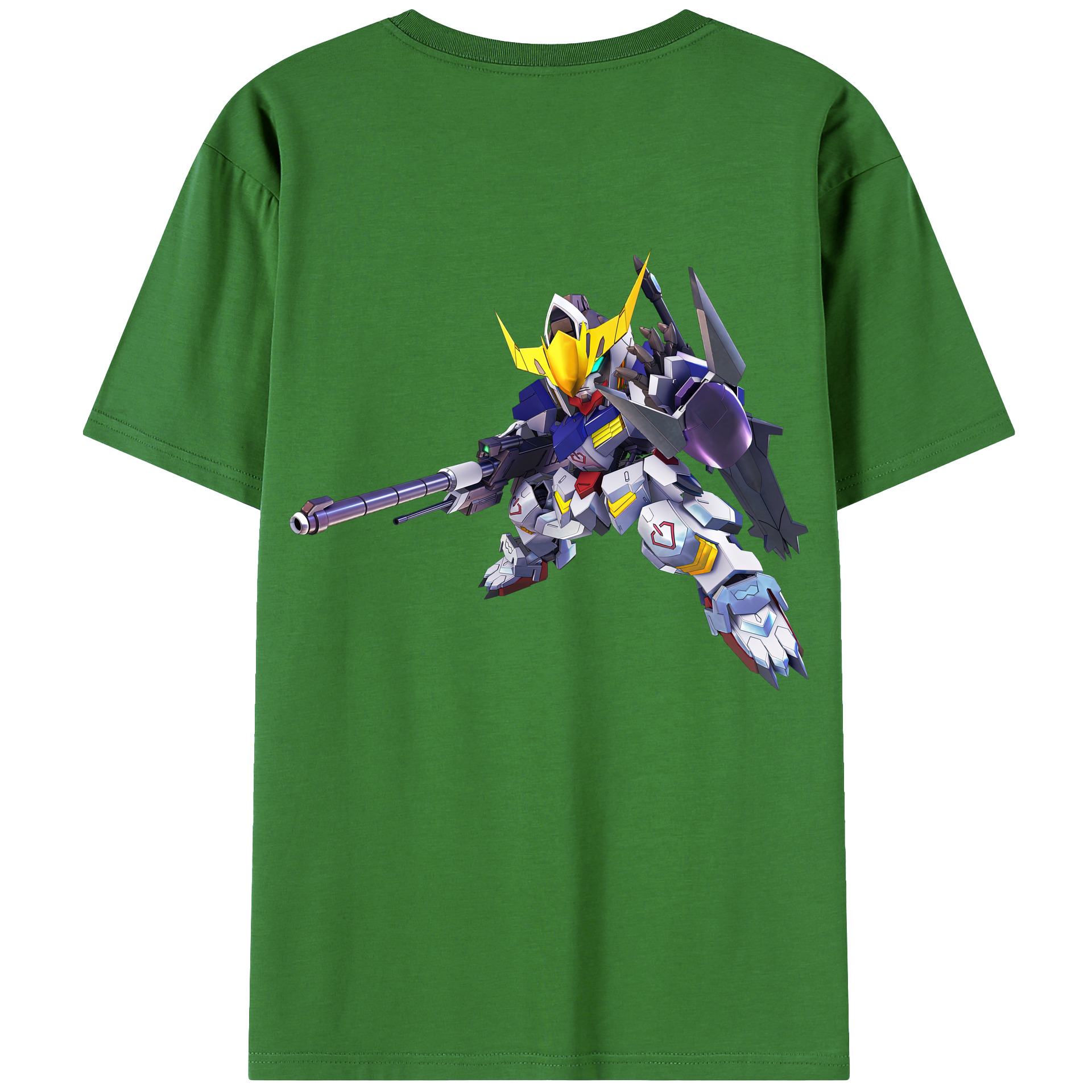 （画像用） 機動戦士ガンダム Mobile Suit Gundam レディース半袖Tシャツ(バックプリント)